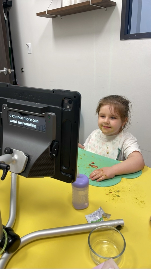Perri in class at Chatter Academy